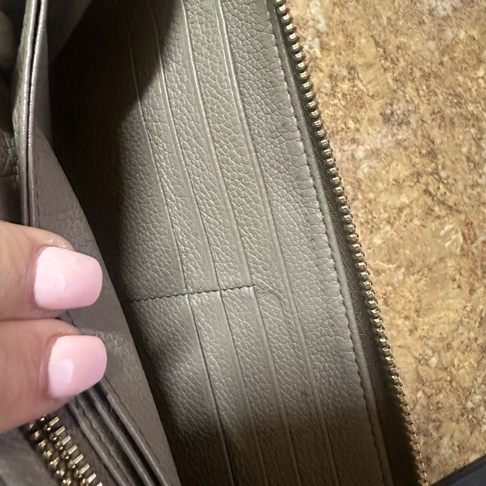 Prada Gray Leather Wallet - Picture 10 of 13